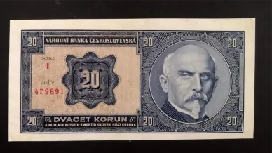 20 korun z 1926 roku 