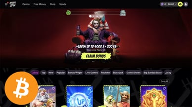 top bitcoin casino