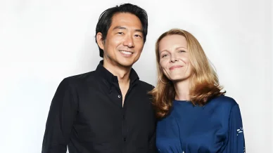 Toshi Nakamura och Ewa Wojkowska Toshi Nakamura och Ewa Wojkowska