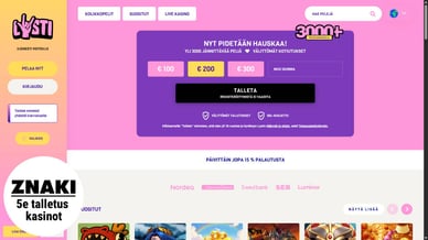 casino minimitalletus 5e