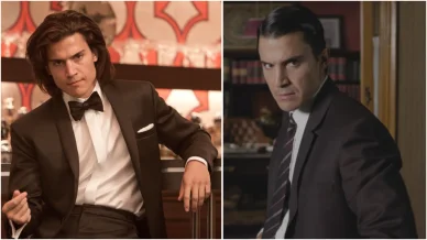 Álex González durante el rodaje de películas