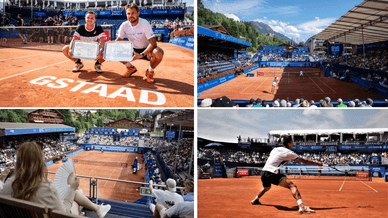 Spielszene beim EFG Swiss Open Gstaad