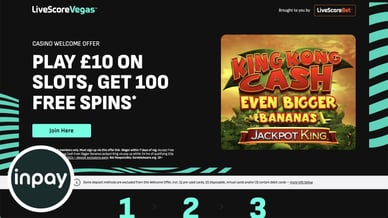 livescore inpay casino