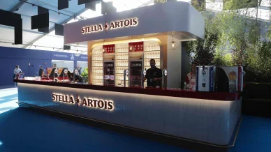 Stand al Fan Village delle ATP Finals