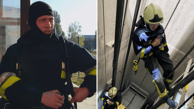 Григорій Бакланов під час зйомок серіалу «Кохання та полум'я»