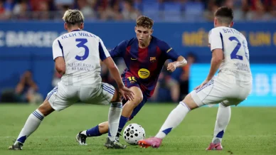 Fermín López en el F. C. Barcelona Fermín López en el F. C. Barcelona