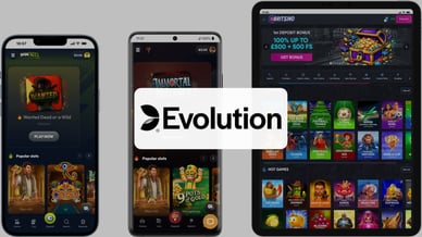 evolution mobile casinos
