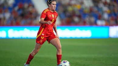 Mariona Caldentey en la selección española