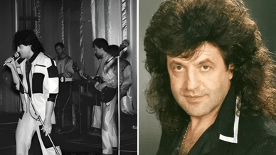 Співак на початку своєї професійної кар'єри у складі вокально-інструментального ансамблю (ВІА) «Жива вода» у 1980-х роках та у 1990-х роках, коли він уже здобув статус «секс-символу» української естради