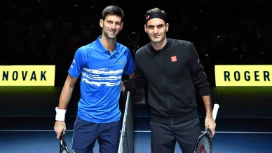 Novak Djokovic e Roger Federer
