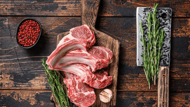 Баранина перед приготуванням