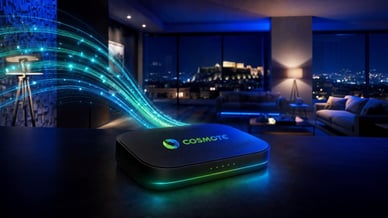 Η Cosmote στην οπτική ίνα και internet Υπηρεσίες internet και οπτικής ίνας της Cosmote