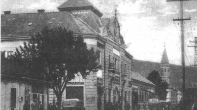 Центральна вулиця міста Севлюш