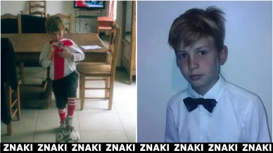 Franco Mastantuono en su infancia Franco Mastantuono en su infancia