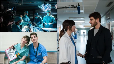 Rodaje de la serie «Respira»