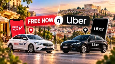 Σύγκριση Uber vs FreeNow