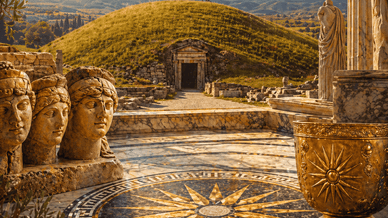 Ιστορική εικόνα από τη Βεργίνα