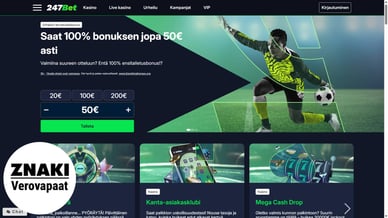 verovapaat kasinot suomalaisille