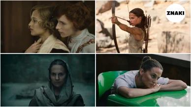 Alicia Vikander under inspelningen av filmer