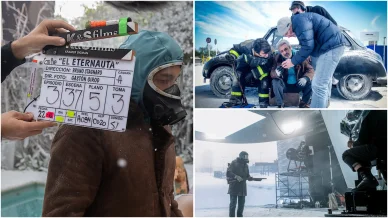 Rodaje de la serie «El Eternauta» Rodaje de la serie «El Eternauta»