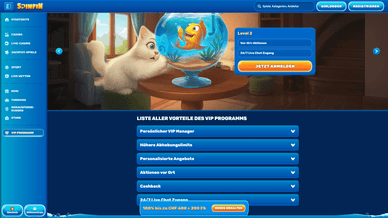 Spinfin Casino Schweiz VIP Programme Lv 2