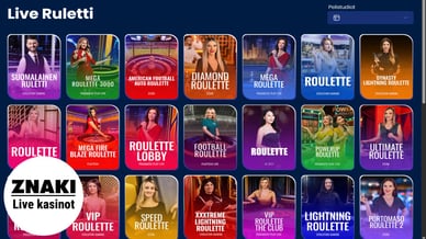 online-kasino live ruletti