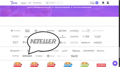 Netteler maksutavat Klarna kasinot