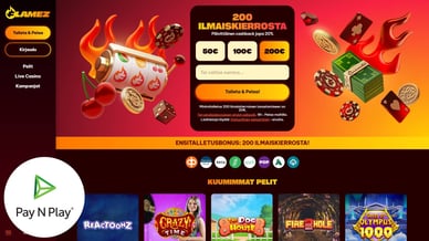 pay and play casino finland