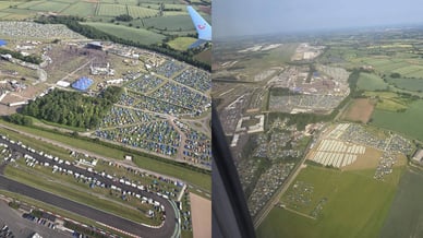 download festival aerial view