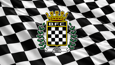 O símbolo axadrezado que identifica o Boavista Futebol Clube