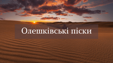 Парк Олешківські піски