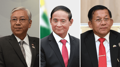 Тхін Чжо, Він М'їн, Мін Аун Хлайн