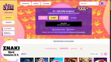 Njord Venturesin kasinot