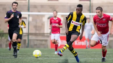 Nico Williams en el Bilbao Athletic Nico Williams en el Bilbao Athletic