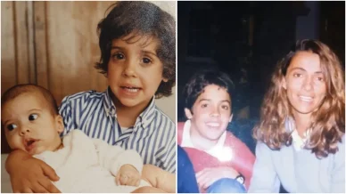 Javier Ambrossi en su infancia