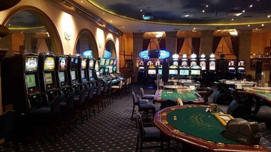 Syros Casino games room