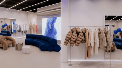 Магазин українського масмаркет-бренду CHER'17, інтер'єр створений студією Tempproject