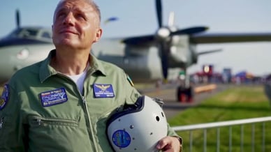 Військовий льотчик Олександр Оксанченко