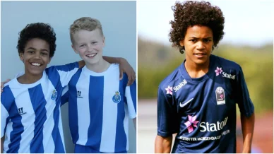 Oscar Bobb som barn Oscar Bobb som barn