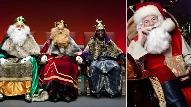 Papá Noel y Reyes Magos