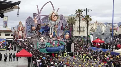 piattaforme del Carnevale di Viareggio