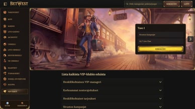 betwest vip club casino