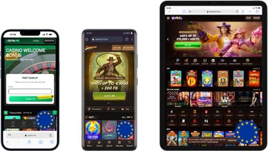 top online casinos eu