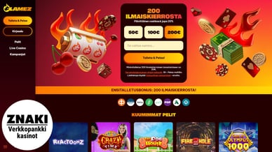 kasinot pankkitunnuksilla