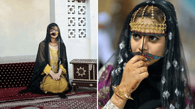 Приклади традиційного жіночого костюма Оману та країн Перської затоки