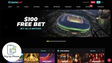 online casino pay by mobile phone