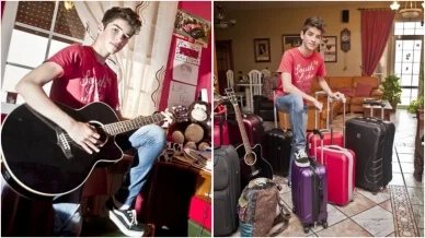 Manu Ríos en su juventud