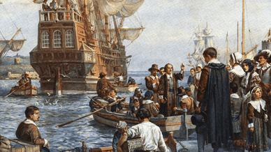 Типичный галеон XVII века, подобные корабли заходили в гавани Маврикия