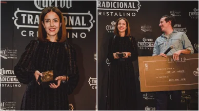 Cecilia Suárez recibió el Premio Cuervo Cecilia Suárez recibió el Premio Cuervo