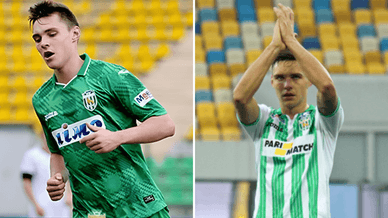 Виступи Олексія Гуцуляка за львівські «Карпати», у традиційній біло-зеленій вертикальній смугастій формі «Карпат»